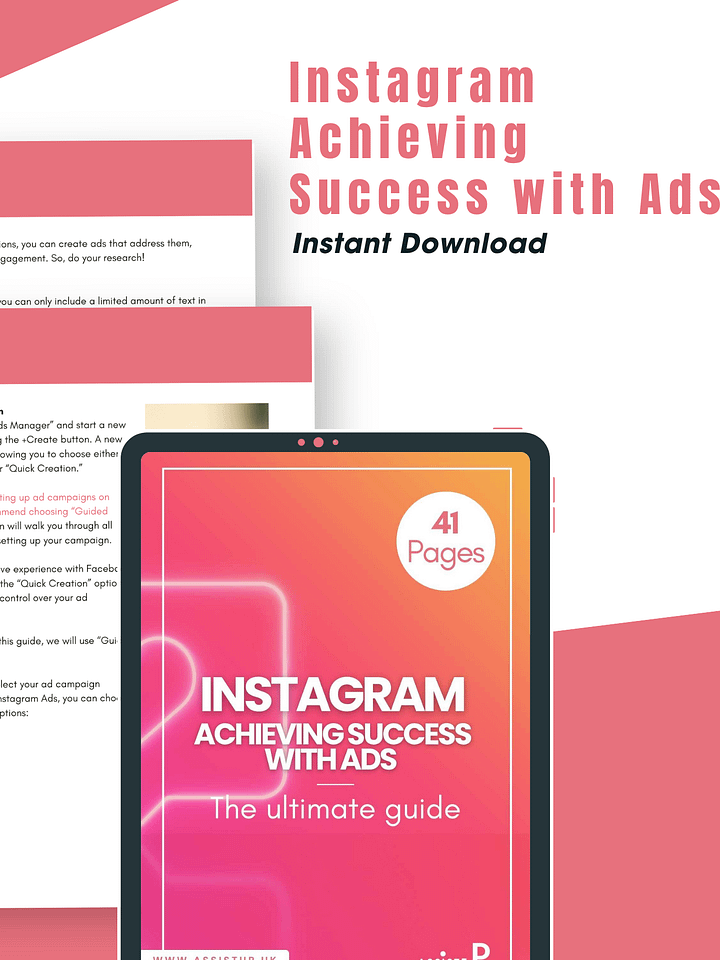 Instagram - Achieving Success with Ads product image (2)