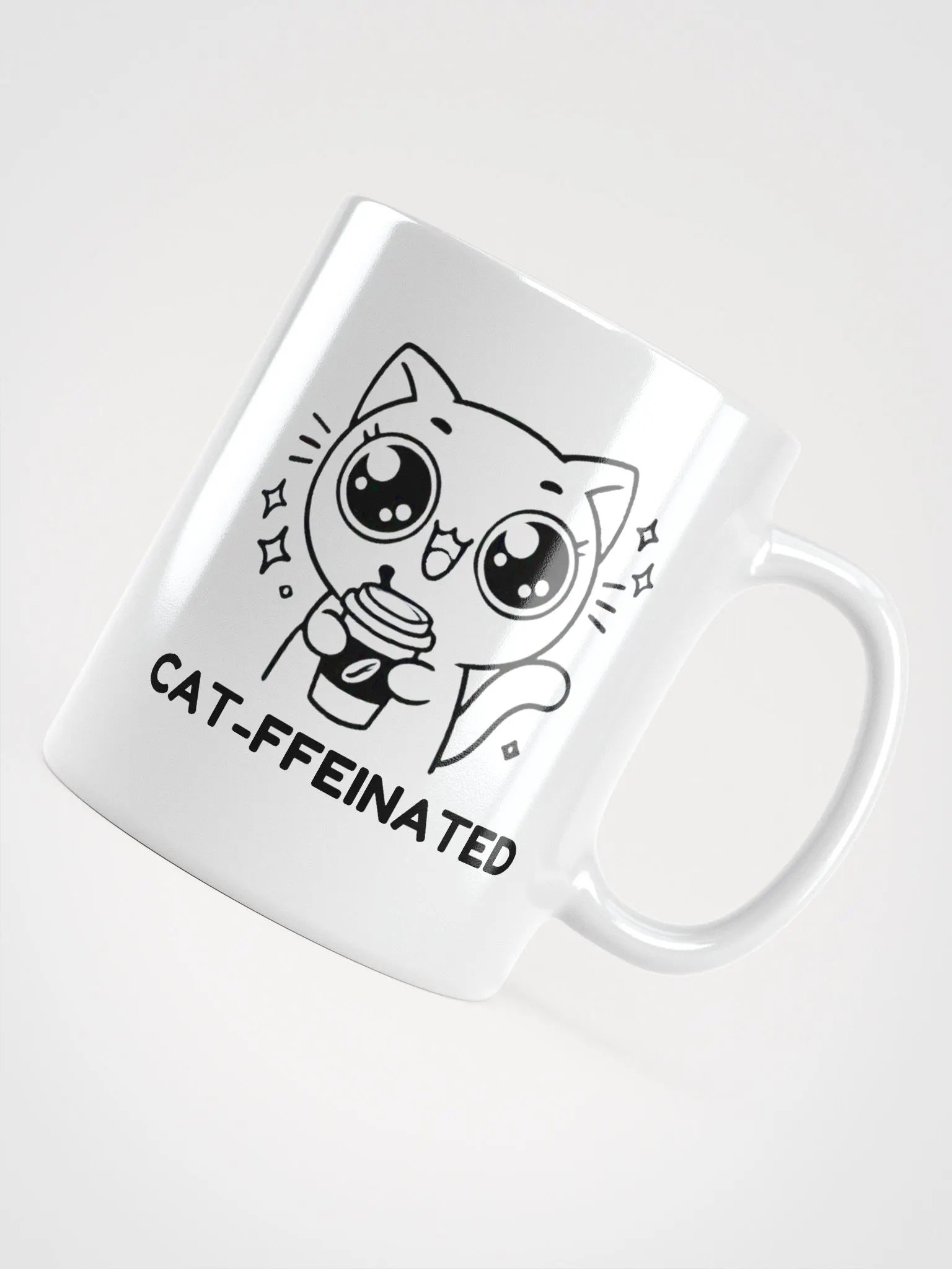 Cat-ffeinated - Coffee Mug product image (11)