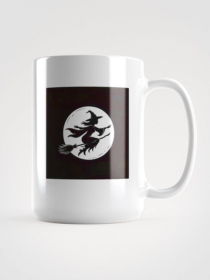 Moonlit Witch White Glossy Mug product image (1)