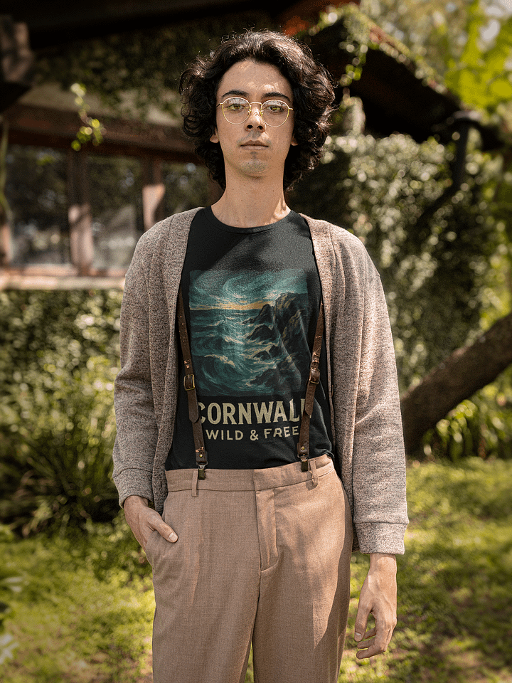 Wild Cornwall Coastal Art Tee product image (1)