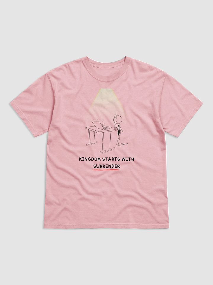 “Kingdom Starts with Surrender” Stick Figure T-Shirt product image (7)