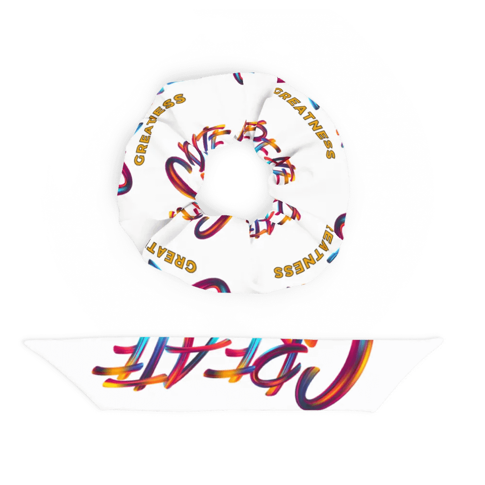Create Greatness All-Over Scrunchie product image (5)