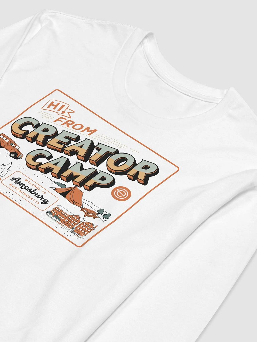 Hi From Creator Camp '24 Long Sleeve Tee product image (3)