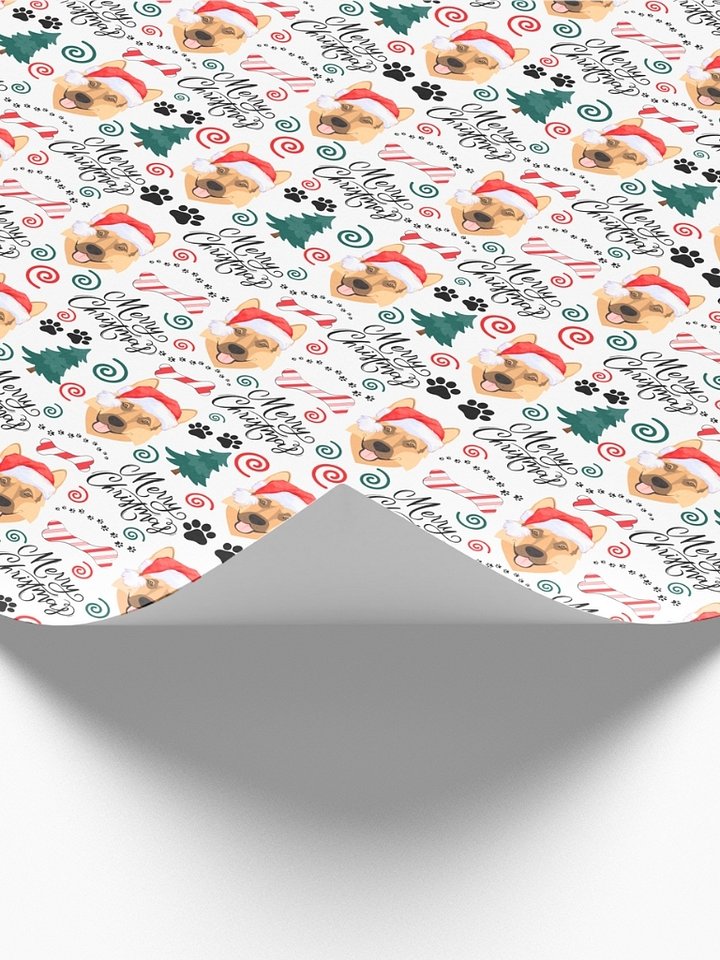 German Shepherd Christmas Gift Wrapping Paper product image (2)