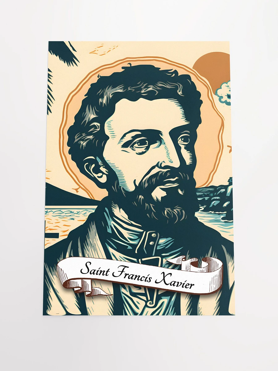 Saint Francis Xavier Patron Saint of Foreign Missions and Missionaries, Matte Poster product image (3)