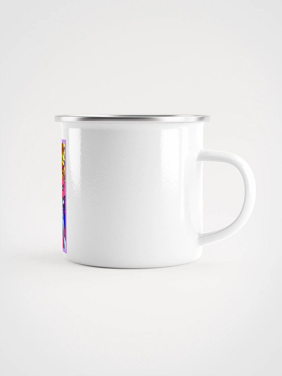 Swirling Spectrum Enamel Mug - Wave at Sunset product image (3)