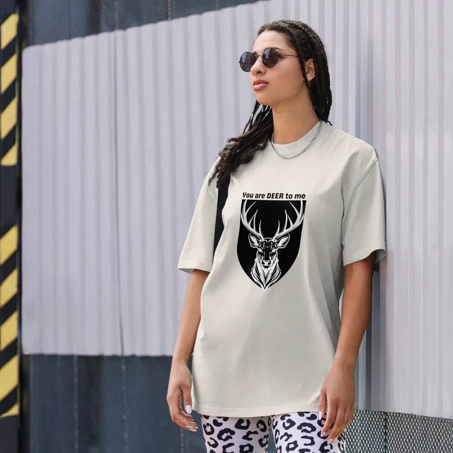Majestic Stag Oversized Tee product image (8)