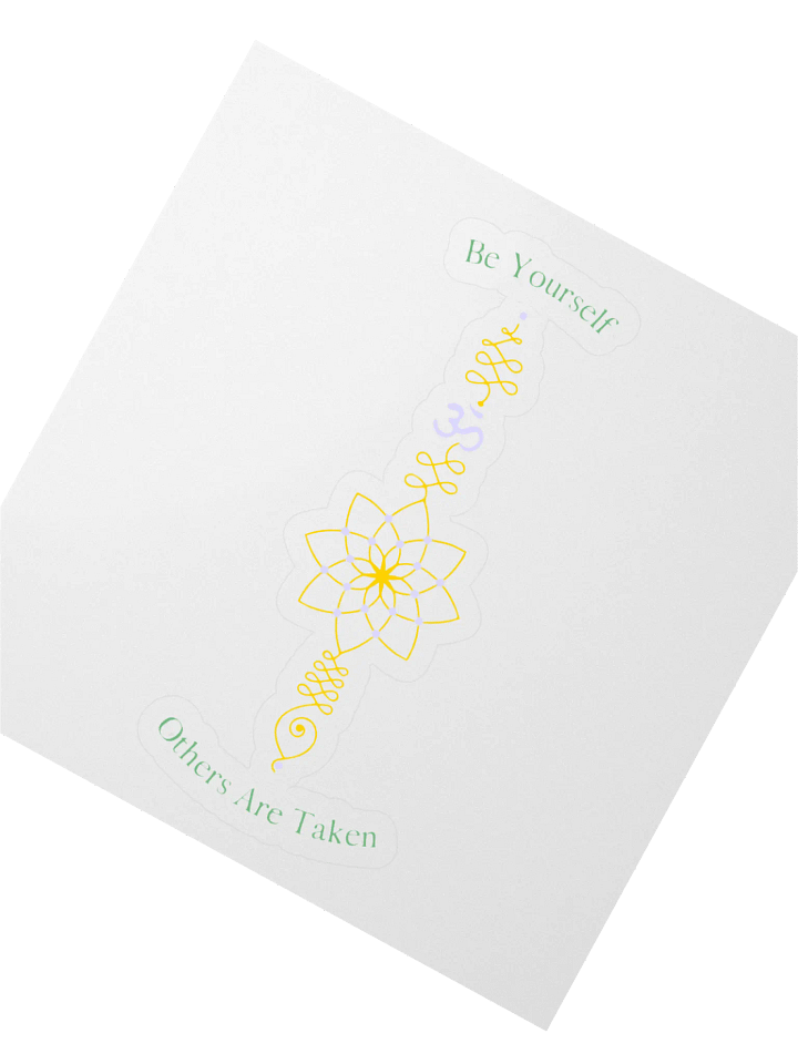 Be Yourself Other Are Taken Kiss Cut Stickers product image (2)