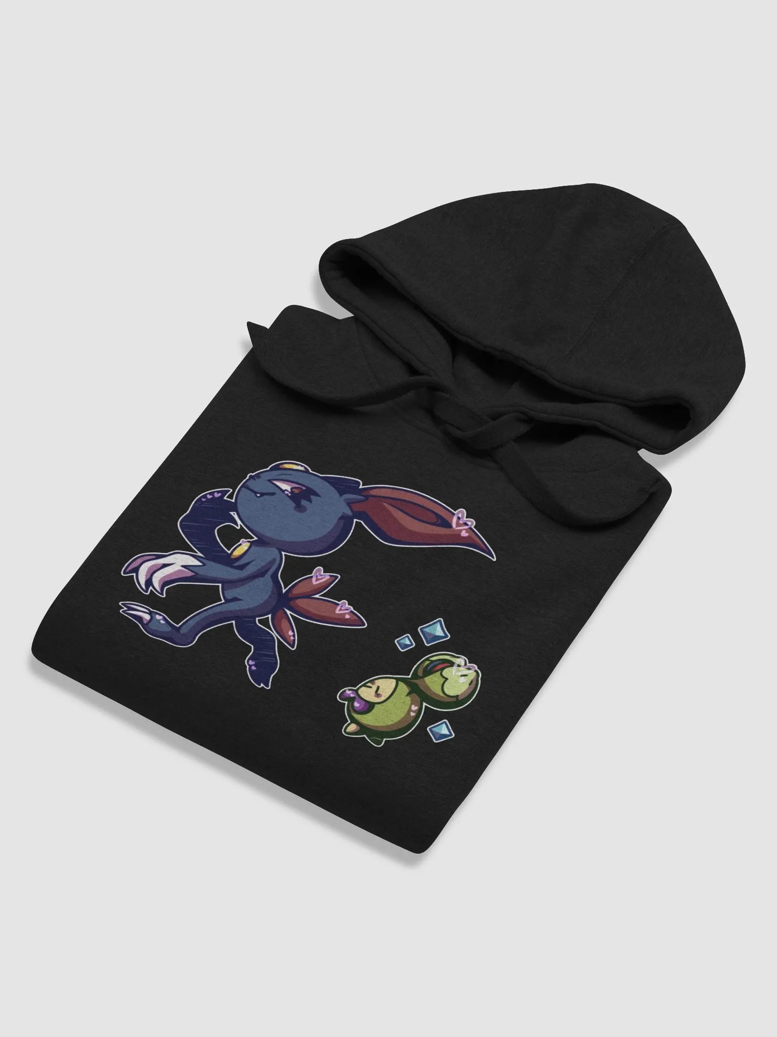 Sneasel and Budew - Cotton Unisex Hoodie product image (11)