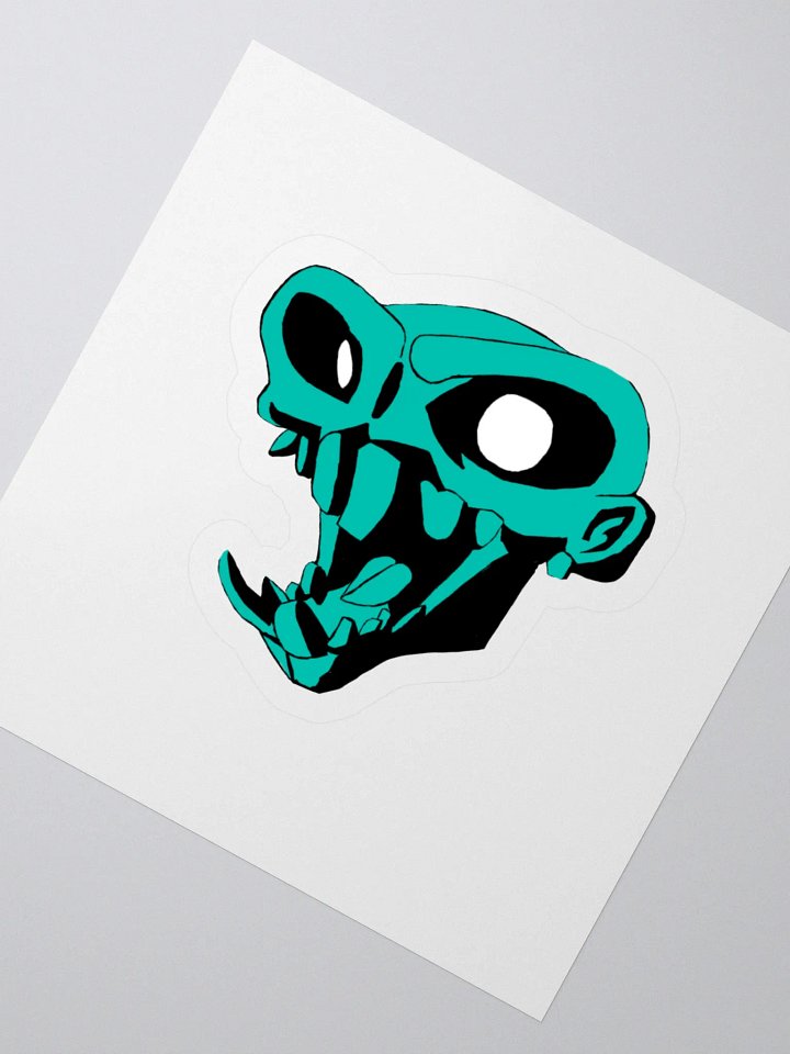 Zombie Monkey FrostBite Sticker product image (5)