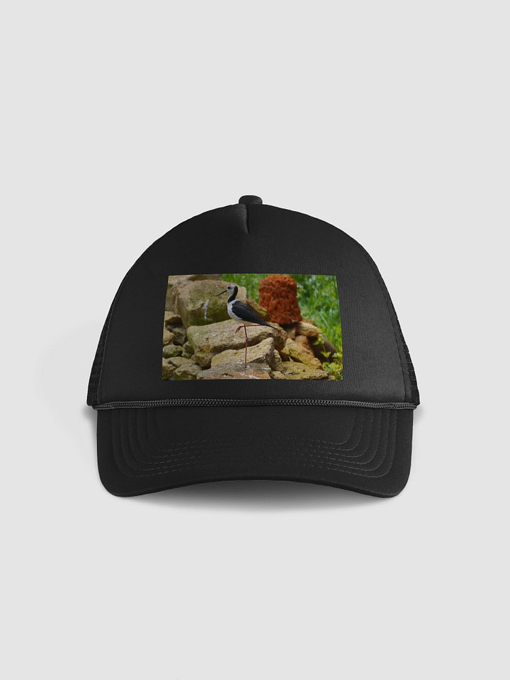 Monochrome Bird Foam Trucker Hat product image (1)