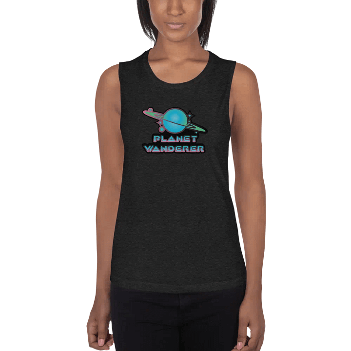 Planet Wanderer logo Women's Flowy Tank top product image (1)