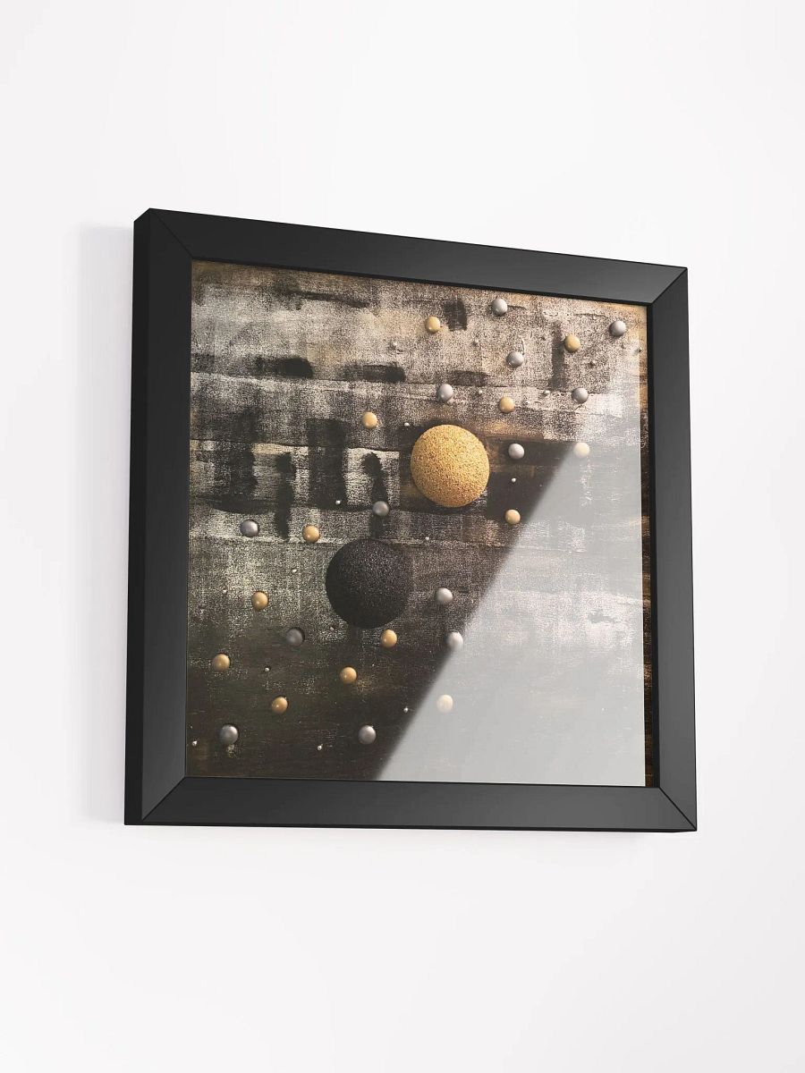 Cosmic Spheres Framed Poster product image (12)