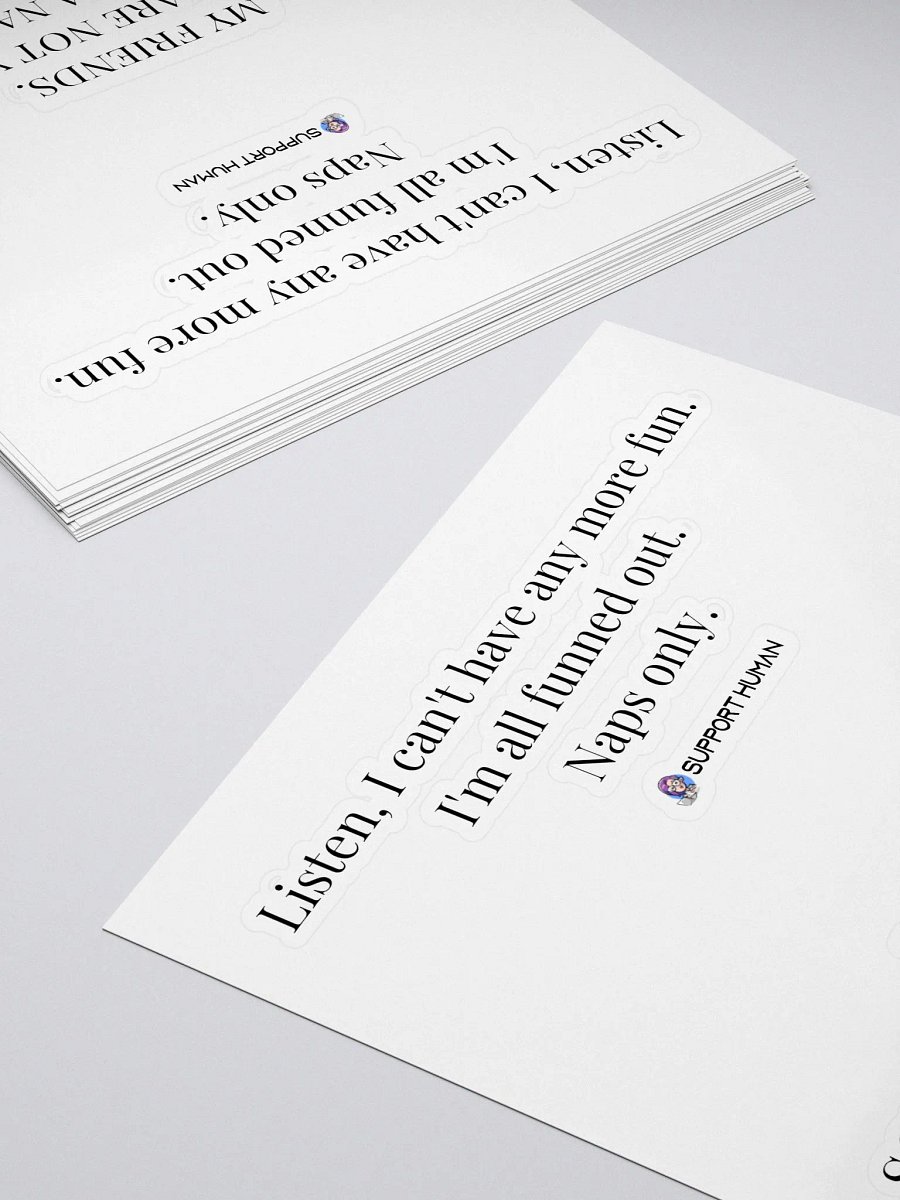 Best of BJB Stickers: Take a Nap product image (4)