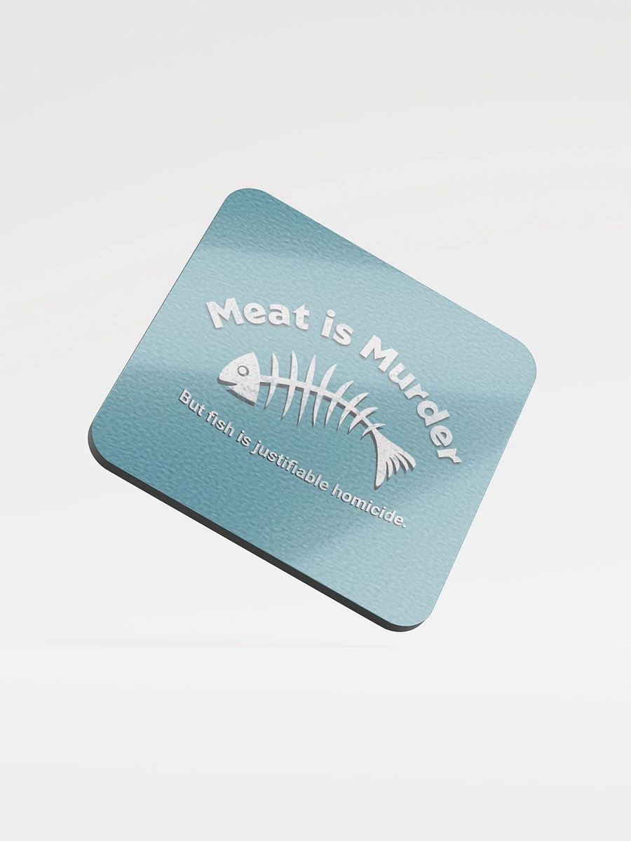 Meat is Murder Beverage Coaster product image (1)