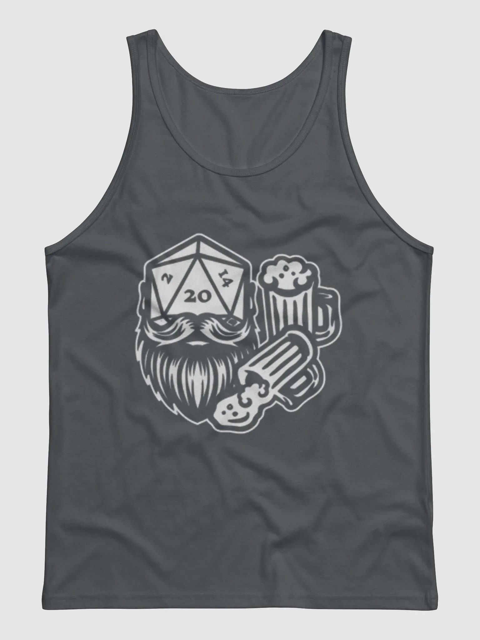 Bros white logo w/mugs tank top product image (1)