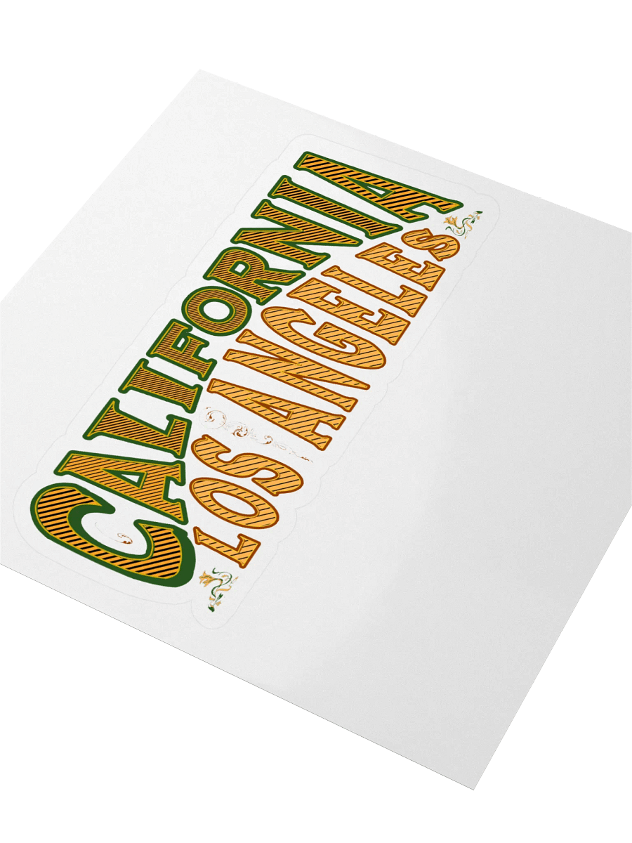 Vintage California Los Angeles Sticker product image (3)