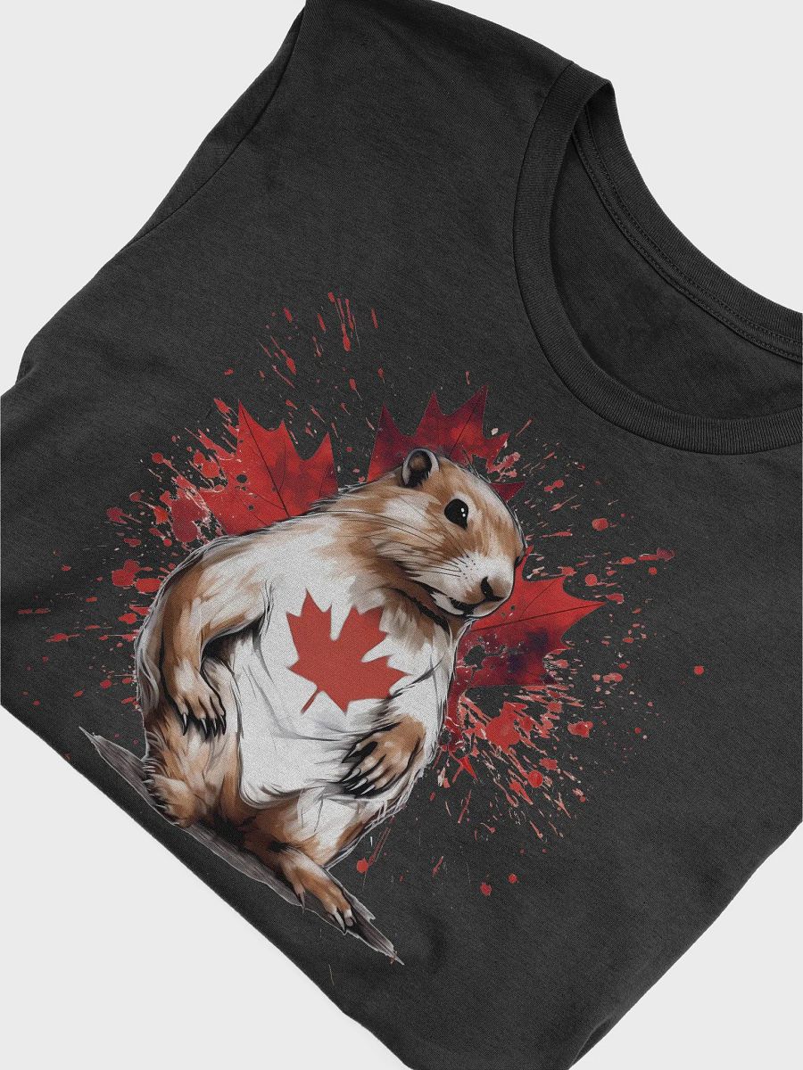 Proud Canadian Beaver T-Shirt (Bella+Canvas Supersoft) product image (5)