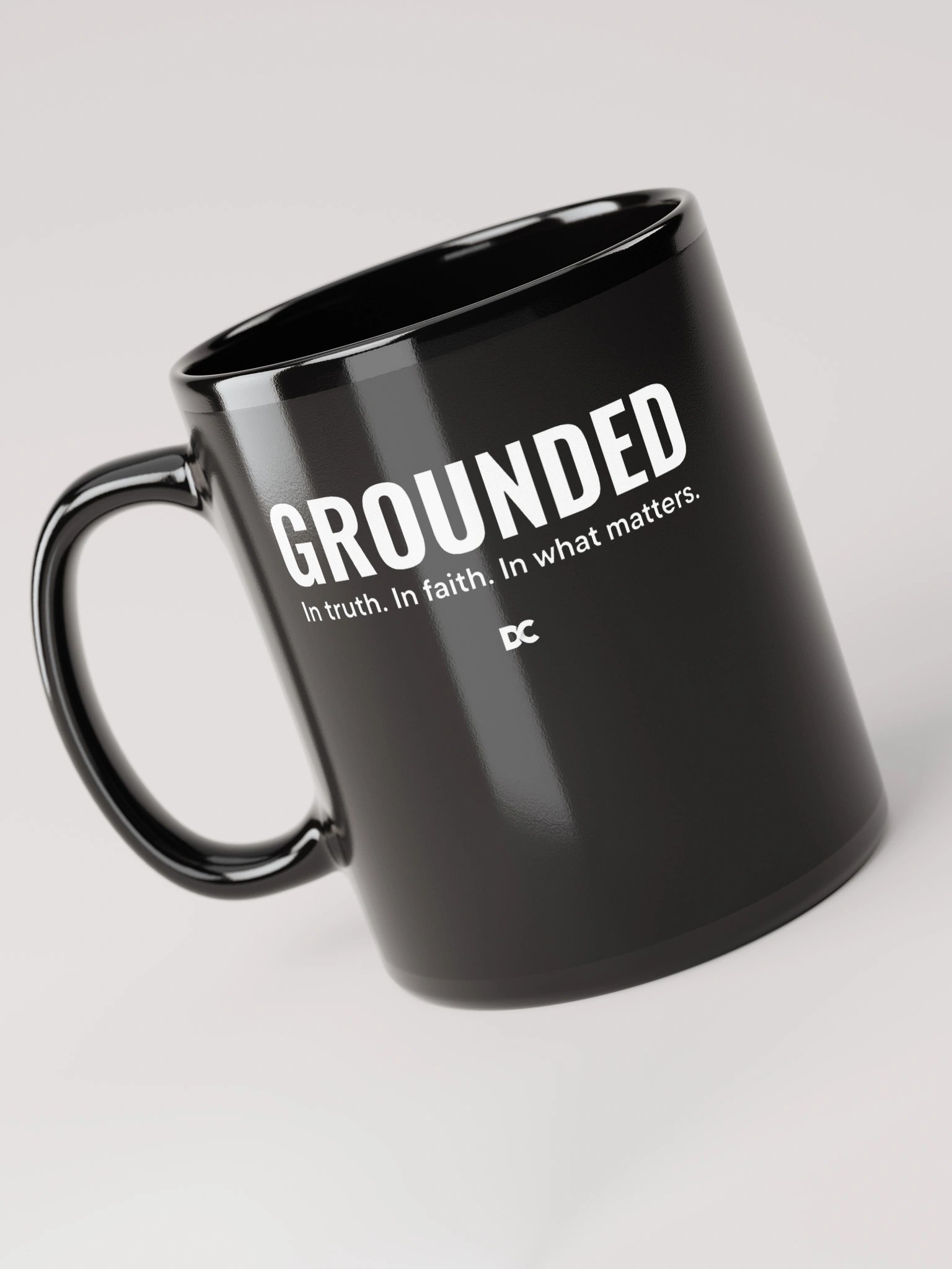 GROUNDED – IN TRUTH, FAITH, AND WHAT MATTERS | Mug product image (5)