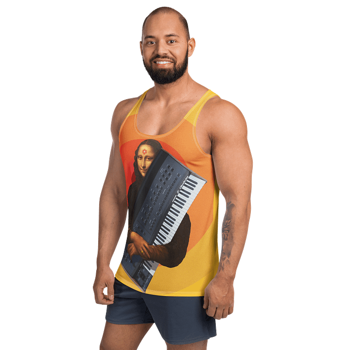 MoBNa LiXA by Frank Fonik (Oberheim OB-XA), classic synth Tribute, Regular fit Tank Top product image (2)
