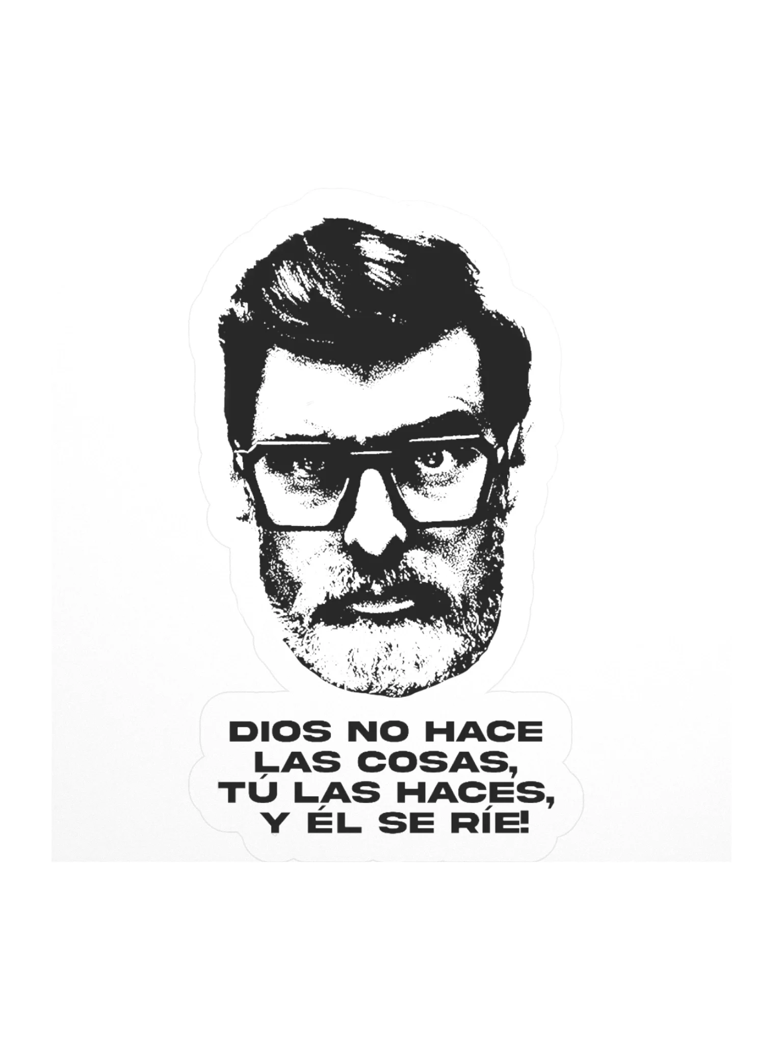 sticker DIOS NO HACE LAS COSAS product image (2)