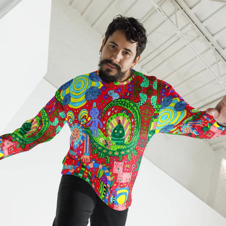 Abstract Doodle Imagination Unisex Sweatshirt product image (1)