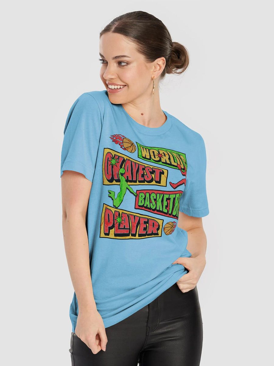 Worlds Okayest Basketball Player T-Shirt product image (41)