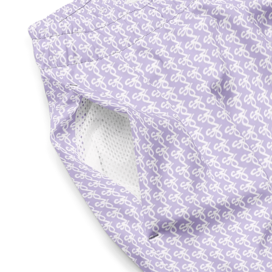 Syn-Stripe Trunks Purple/White product image (2)