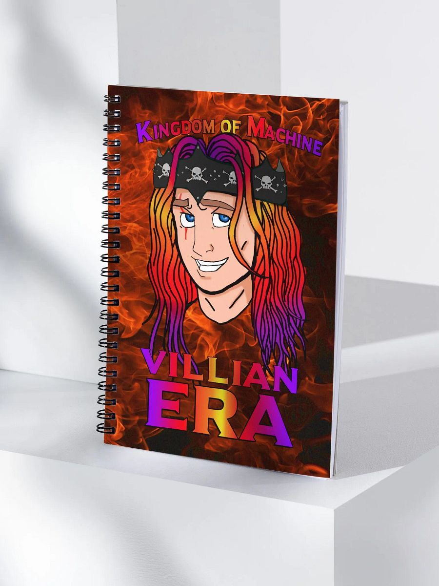 evil king spiral noatbook product image (4)