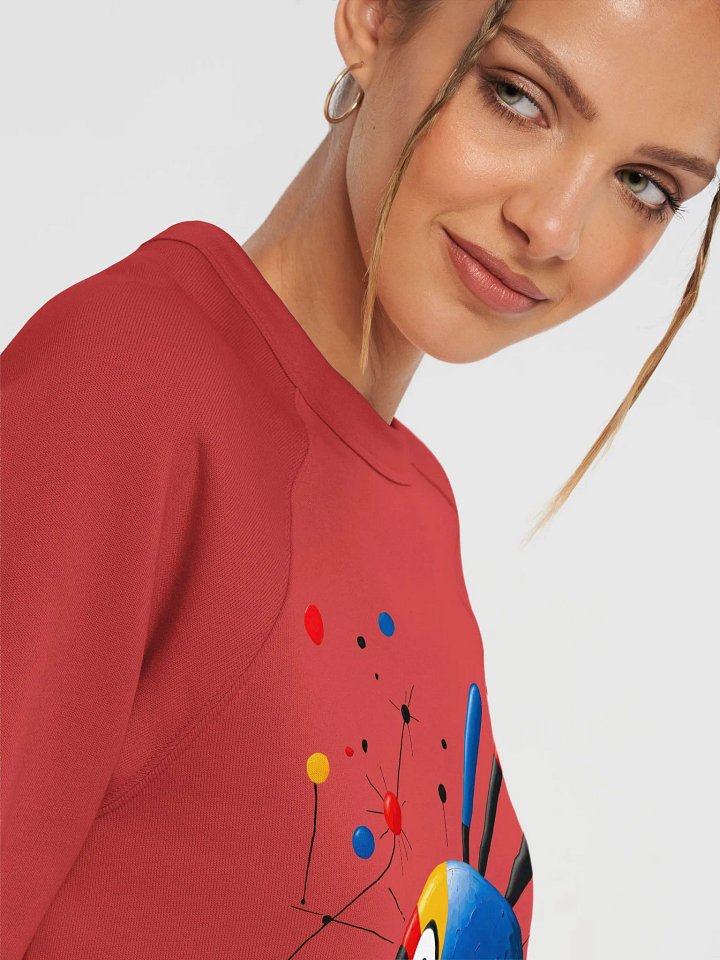 Bella+Canvas Unisex Sponge Fleece Raglan Sweatshirt product image (10)