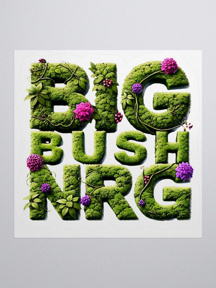 Big Bush Sticker product image (1)