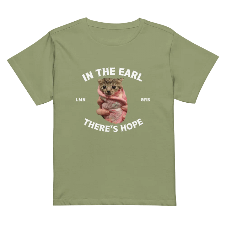 In The Earl There's Hope Women's High-Waisted Tee product image (2)