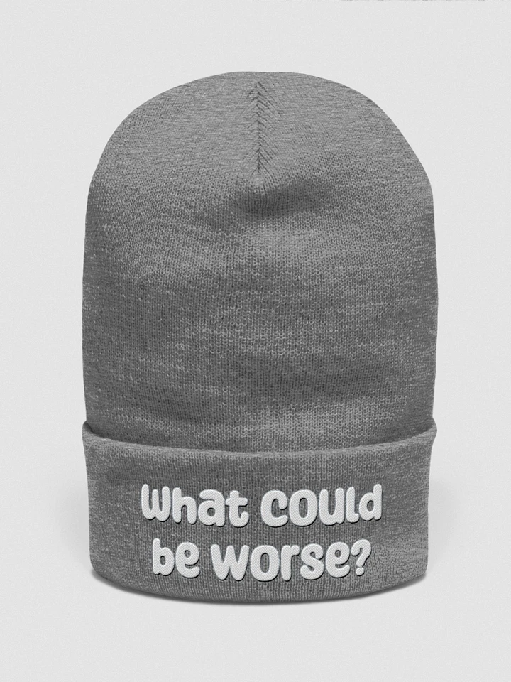 What Could Be Worse? Beanie - pastel colours product image (2)