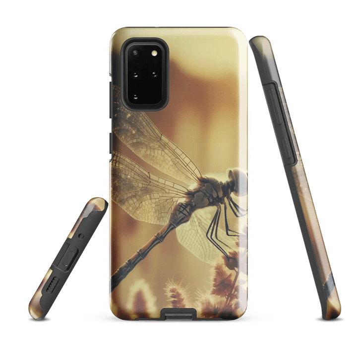 Tough Phone Case for Samsung® - Dragonfly Closeup product image (2)