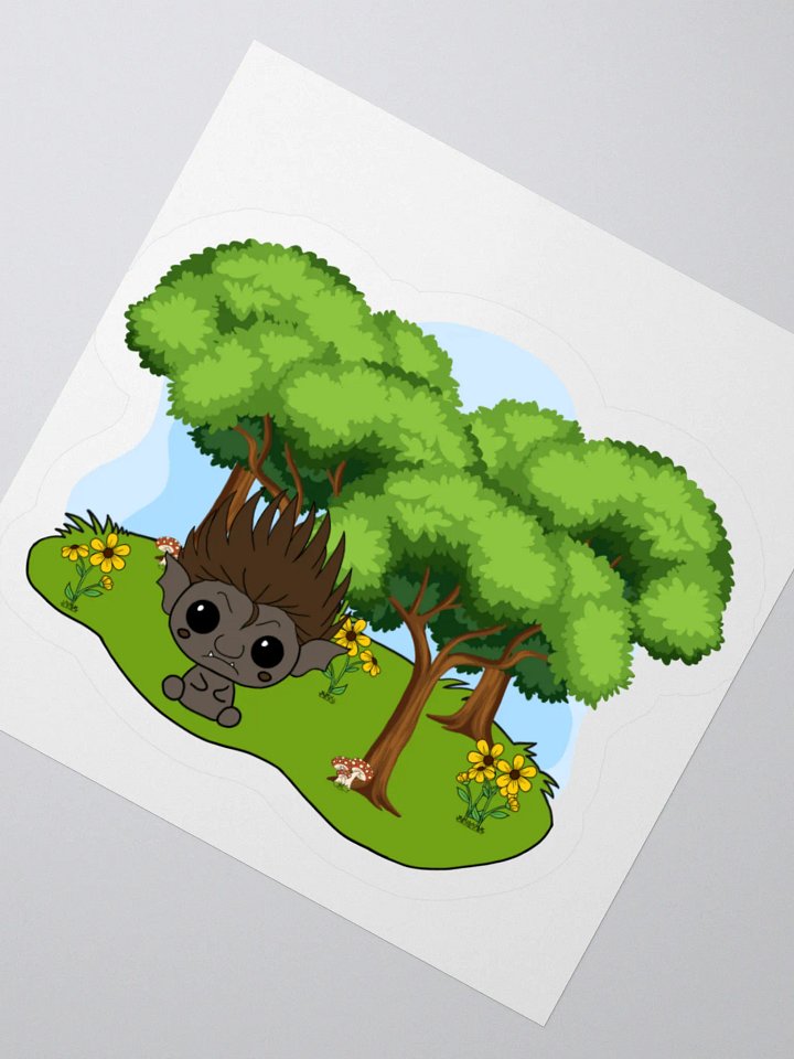 Justin the Puckwudgie Cryptikids Sticker product image (4)
