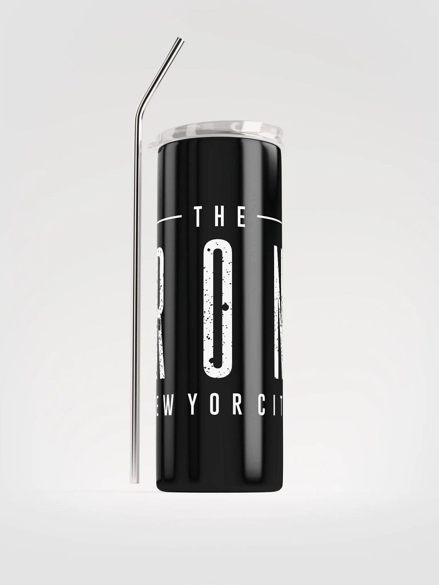 The Bronx New York City Black Stainless Steel Tumbler product image (1)