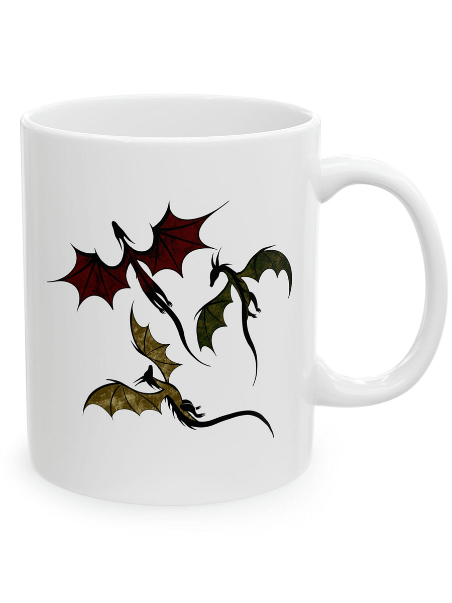 Baby Dragon Coffee Mug - Fantasy-Inspired Ceramic Cup with Hand-Drawn Art by Stef product image (3)
