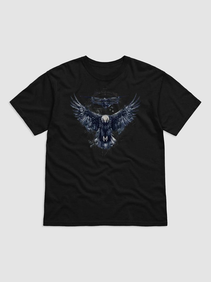 Drone Eagle T-Shirt – Sleek Aerial Technology and Nature Design Tee product image (3)