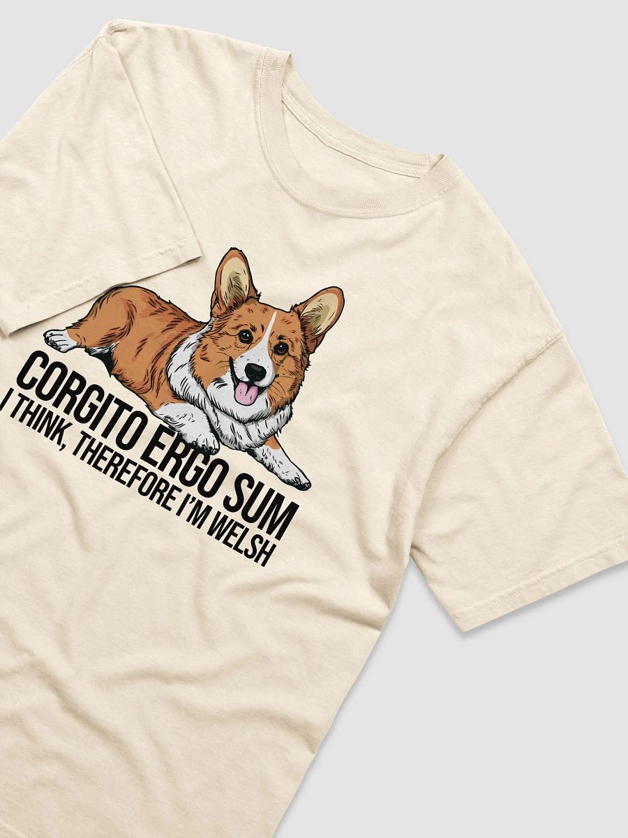 Corgito Ergo Sum T-Shirt of a Pembroke Welsh Corgi | Funny T-Shirt for Herding Dog Paw-rents product image (19)