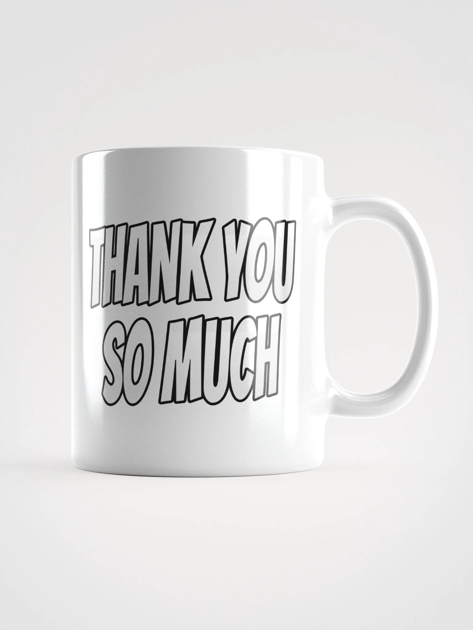 Thank you so much Mug product image (1)
