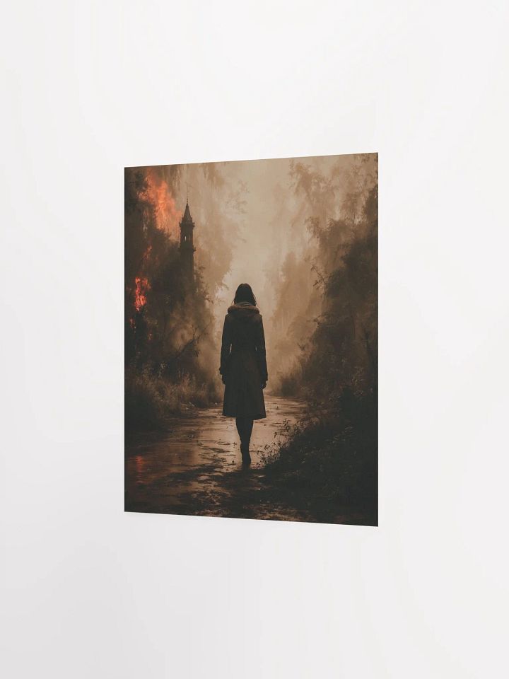 Misty Pathway Poster product image (21)