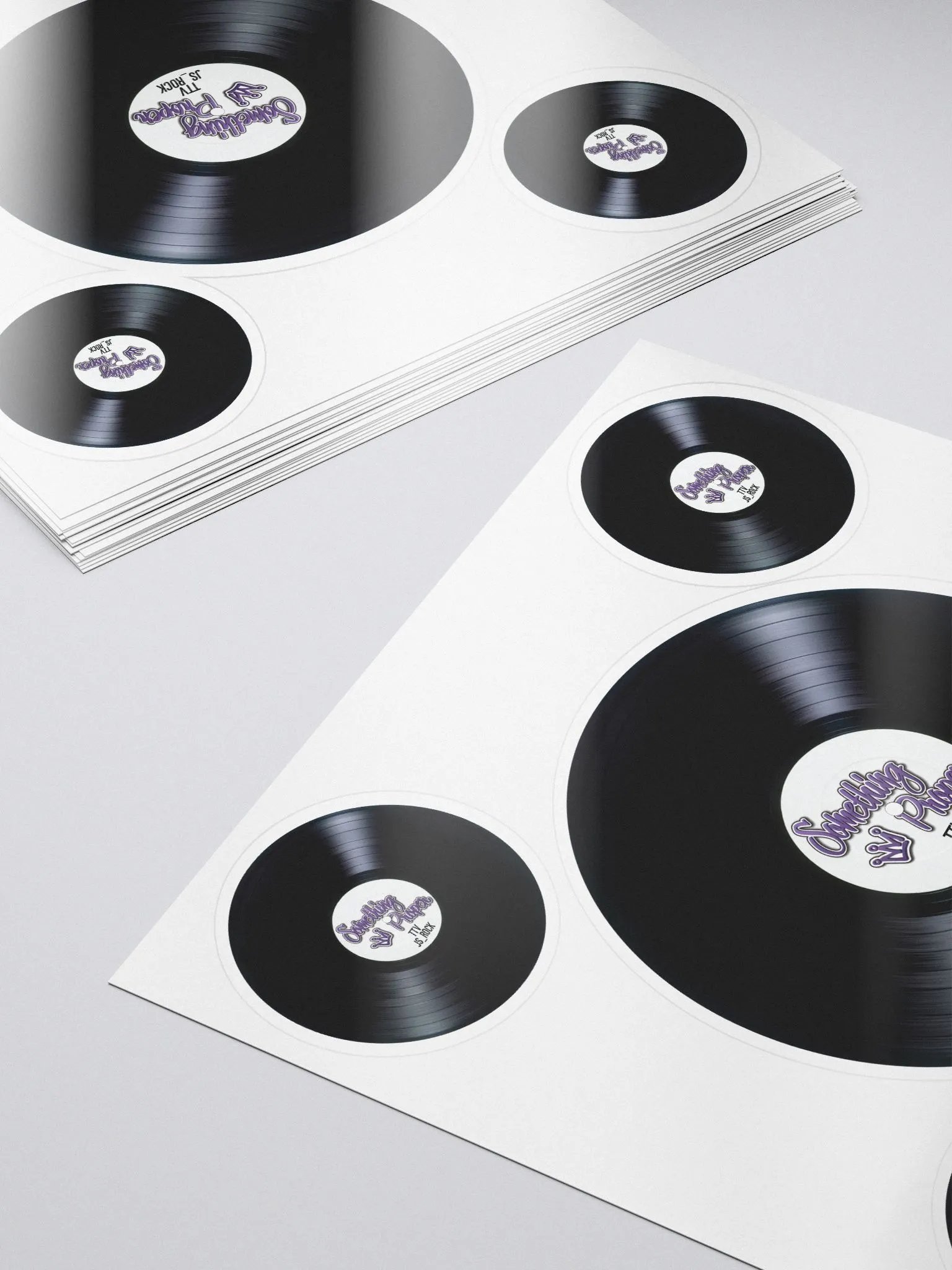 Something Proper Vinyl Record Decals product image (5)
