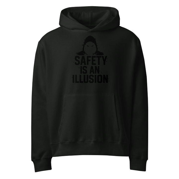 Total Black Out Over Size Hoodie product image (1)