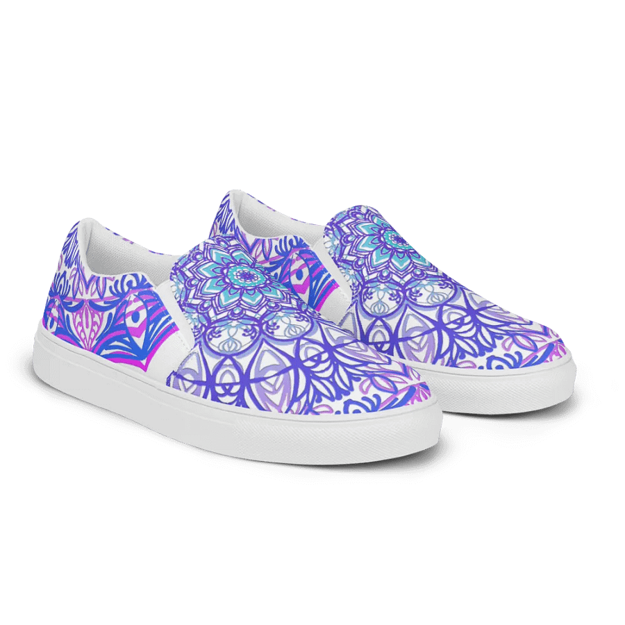 Mandala Magic Women's Slip-On Shoes product image (1)