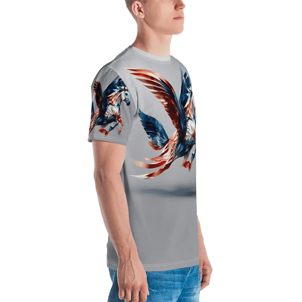 Wings horse flying T shirt product image (3)