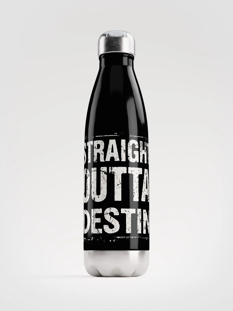 Straight Outta Destin Stainless Steel Water Bottle product image (1)
