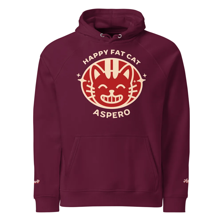 Happy Fat Cat Eco-Friendly Hoodie product image (9)