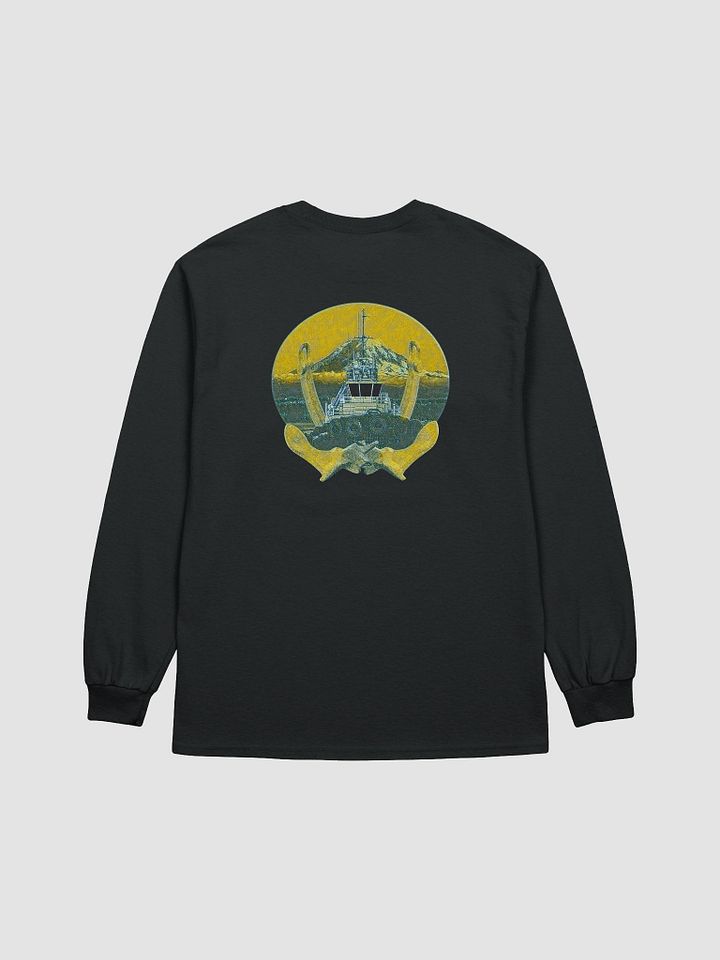 Twin anchor yellow Mount Rainier Marshall Foss - Ancher Tug Long Sleeve Tee product image (1)
