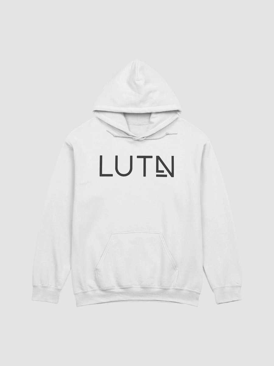 LUTN Hoodie Black Logo product image (1)