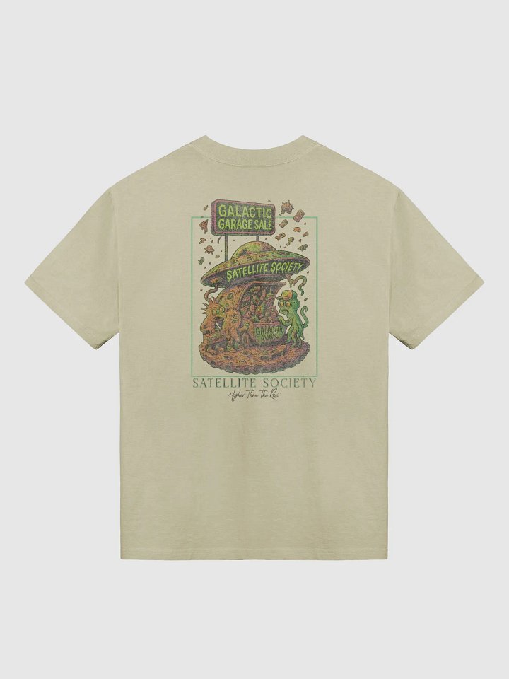 Galactic Junk Faded Oversized Tee product image (4)
